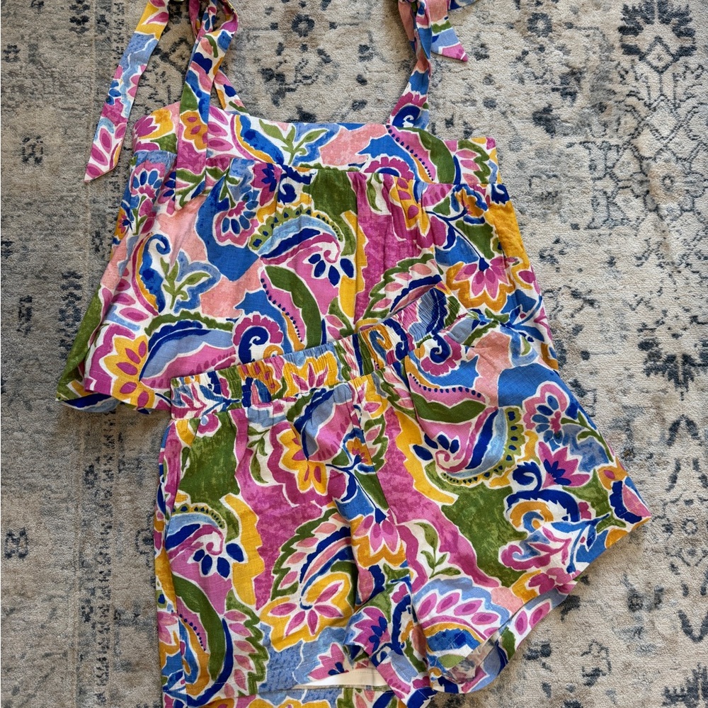 TCEC Multicolor Floral Blouse
